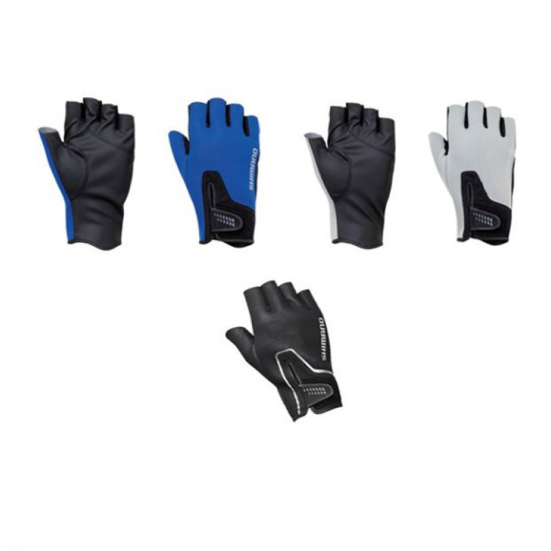 Shimano перчатки: 5 L Blue 0