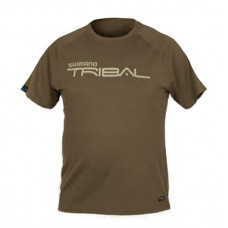 Shimano T-krekls  Tribal Tactical Wear L Tan