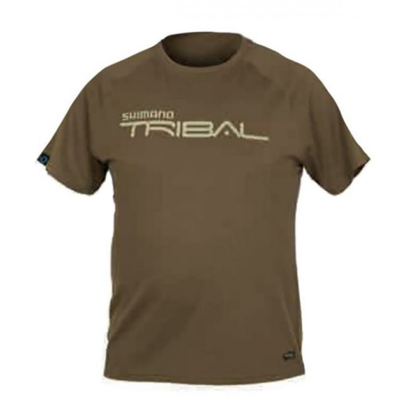Shimano T-Shirt  Tribal Tactical Wear M Tan