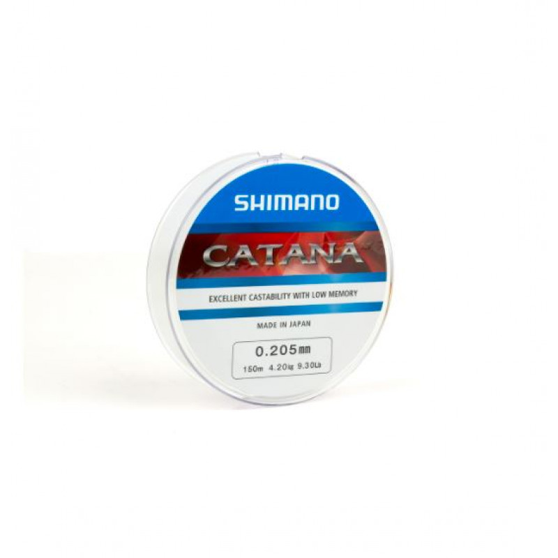 Shimano монофильная леска Catana Spinning 0,205mm 150m 4,20kg