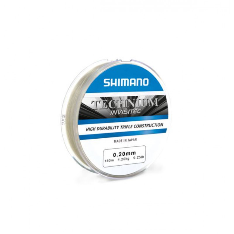 Shimano монофильная леска Technium Invisitec 0,255mm 300m 6,70kg