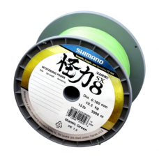 Shimano Kairiki 8 pītā aukla 0,190mm 3000m 12,0kg Mantis Green