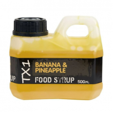 Shimano booster-piedeva barībai:  Tribal TX1 500ml Banana & Pineapple