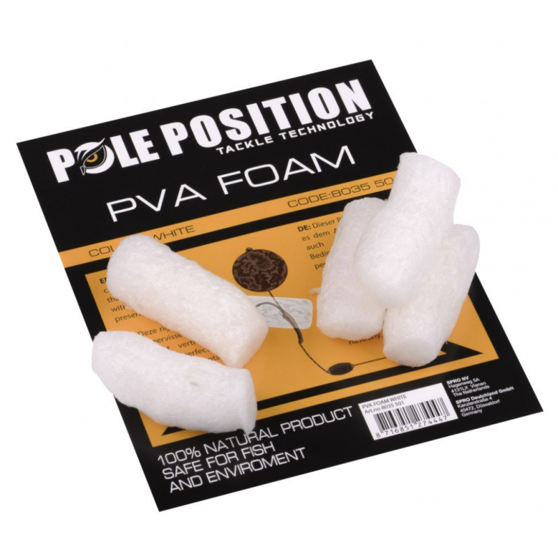 Pole Position SOLUBLE FOAM CHIPS WHITE