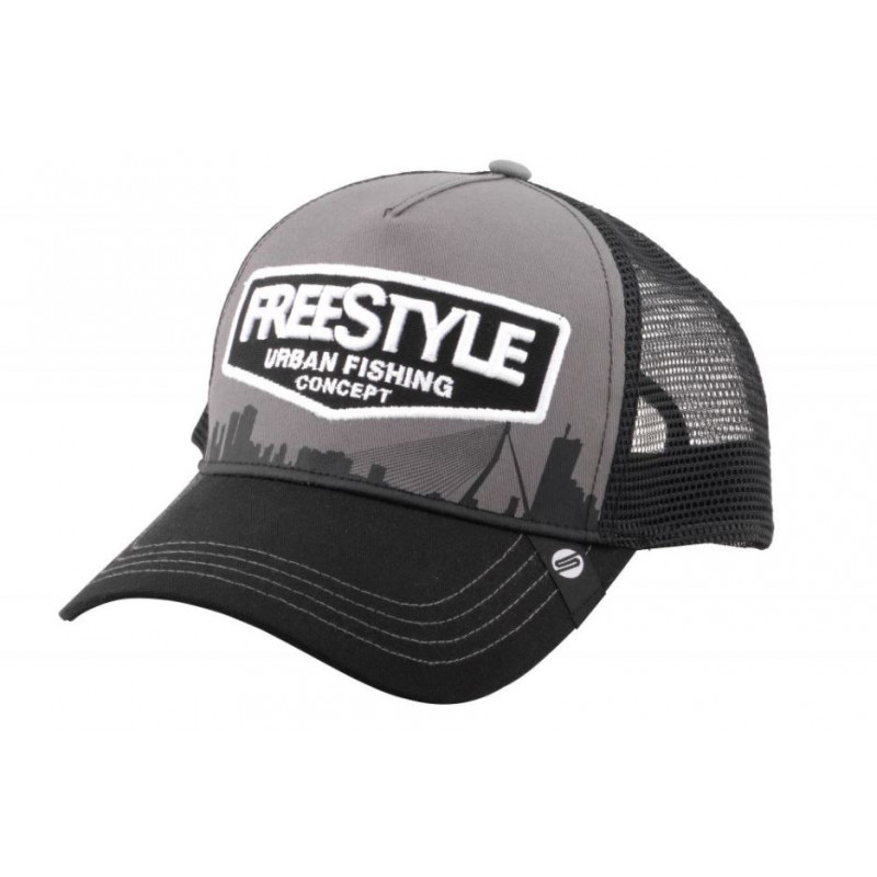 Freestyle TRUCKER CAP GRAY FRONT