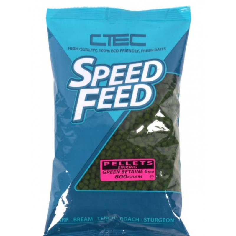 C-Tec SPEEDFEED PELLETS 6MM GB 800GR