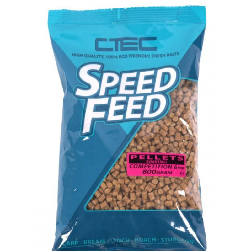C-Tec Peletes SPEEDFEED 6MM COMPETITION 800GR