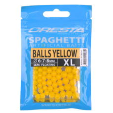 Cresta приманка SPAGHETTI BALLS желтый XL