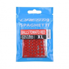 Cresta mākslīgā ēsma  SPAGHETTI BALLS tomātu sarkans XL
