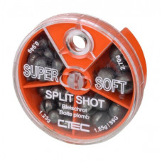 C-Tec SUPER SOFT SPLIT SHOT 4 COMPARTMENTS