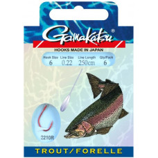 Gamakatsu BOOKLET TROUT 2210R #4-0.25MM 250CM