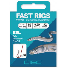 C-Tec FAST RIGS EEL CLASSIC 60CM #8-0.20MM