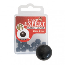 Carp Expert Gumijas bumbiņas, MELNAS 4 MM