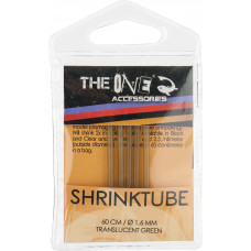 The One SHRINK TUBE 60CM 1,6MM caurspīdīgs zaļš