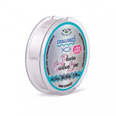 Cralusso FLUOROKARBONS, caurspīdīga, 30+10M, 0,20mm