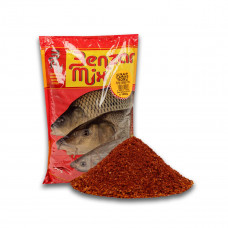 Benzar Mix barība zivīm KARPA-KARŪSA,SARKANA 1 KG 