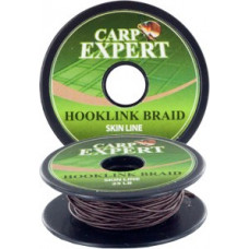 Carp Expert HOOKLINK PĪTĀS AUKLAS PAVADA, DUBĻU BRŪNA, 10 M 15,00 lbs