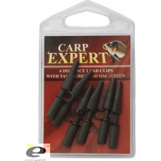 Carp Expert DISTANCES LEAD CLIPS WITH TAIL RUBBER