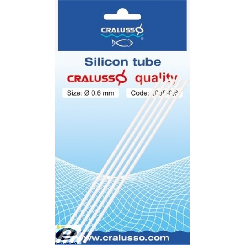 Cralusso SILICONA trubiņa 0,8MM
