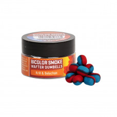Benzar Mix BICOLOR SMOKE VAFTERI,ēsma zivīm:KRILL-BELACHAN 10X8MM ZILS-SARKANS 30 ML
