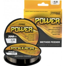 ENERGO TEAM METHOD FEEDER AUKLA, BRŪNA, 200m, 0,20mm