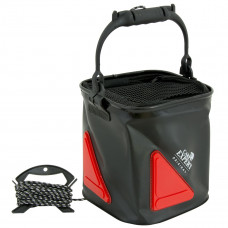 Carp Expert BUCKET 22X22CM BLACK+RED