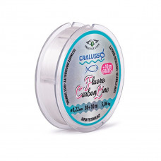 Cralusso FLUOROKARBONS, caurspīdīga, 30+10M, 0,40mm