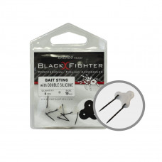 Black Fighter BOILAS STIPRINĀJUMS AR DUBULTO SILIKONU 10MM