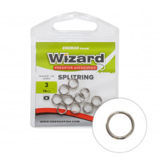 Wizard WIZARD GRIZZLY SPLIT RING NICKEL 3