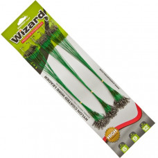 Wizard WIRE LEADER SET 72 PCS, 6-9-12 KG 9' GREEN