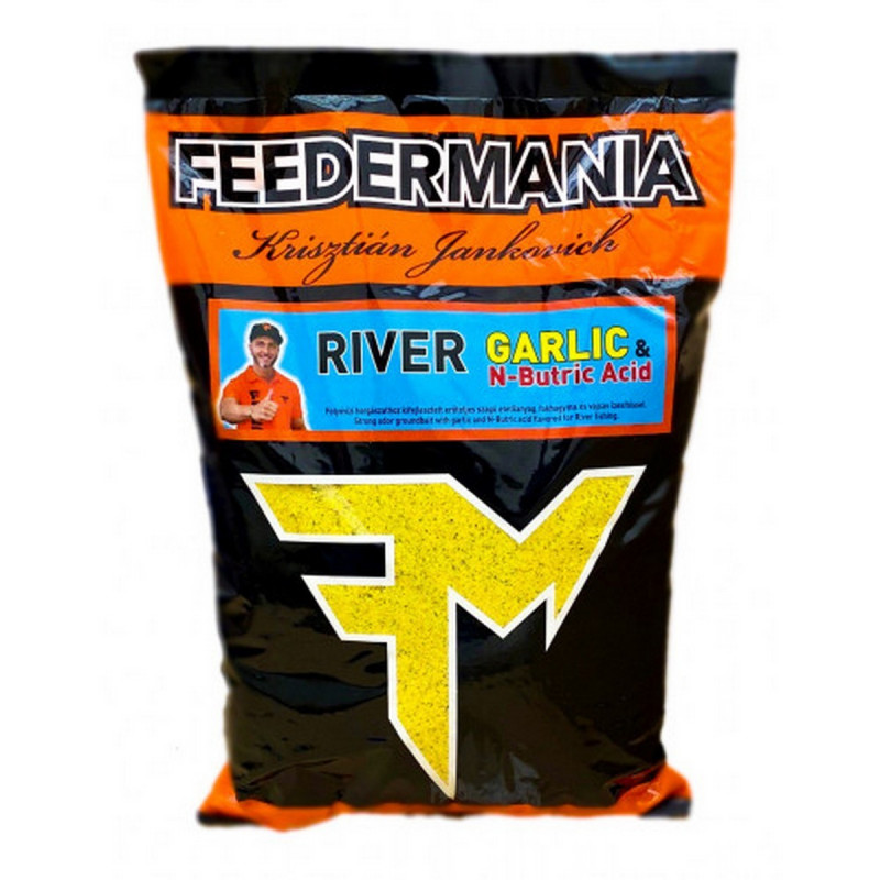 Feedermania корм для рыб: RIVER GARLIC & N-BUTRIC ACID 2500G