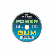 Drennan POWER GUM 0,65MM 14LB GREEN