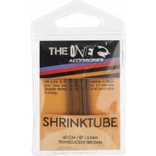 The One SHRINK TUBE 60CM 1,6MM TRANSLUCENT BROWN