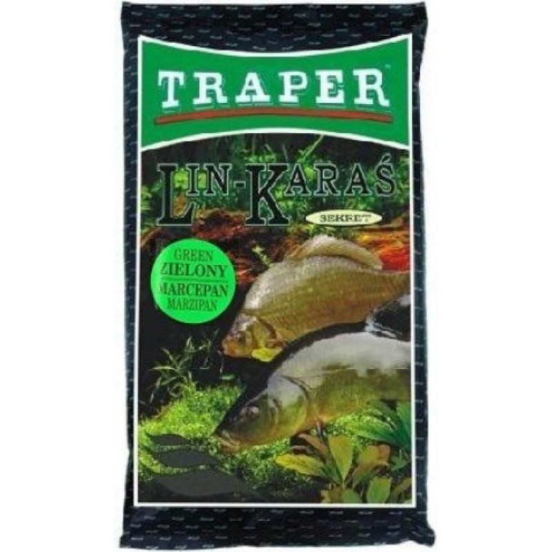 Traper barība zivīm:Sekret līnis-karūsa zaļa