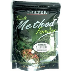 Traper Method Feed Peletes 4/500 Green Marcepan