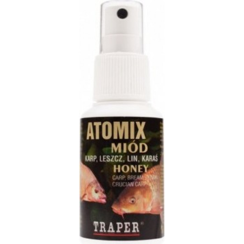 Traper izsmidzināms aromatizētājs Atomix Medus 50ml.