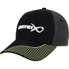 Matrix Cepure Grey/Lime Baseball Hat