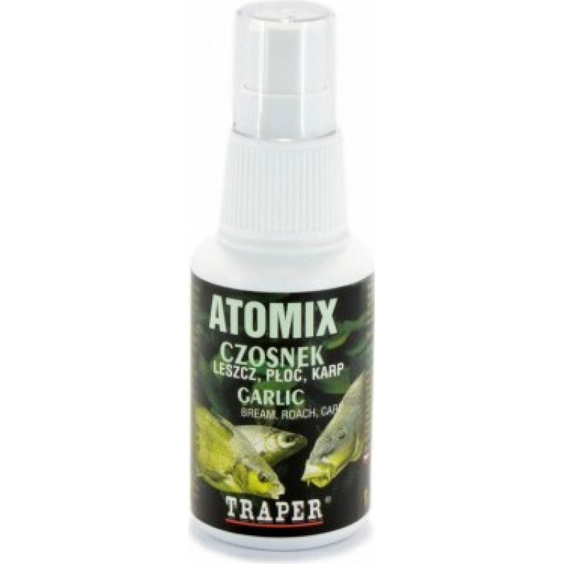 Traper izsmidzināms aromatizētājs Atomix Ķiploku 50ml.