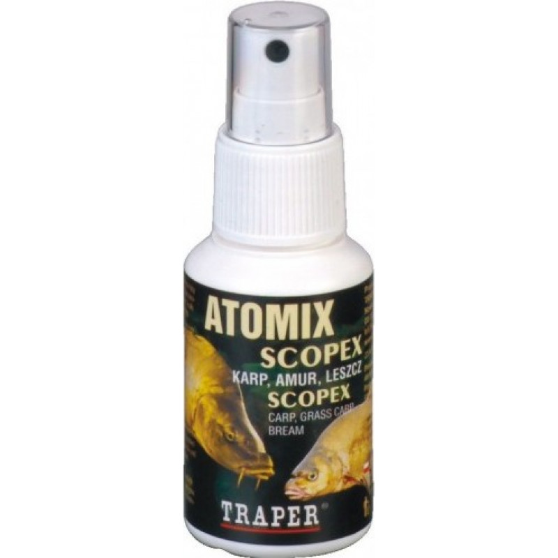 Traper izsmidzināms aromatizētājs Atomix Scopex 50ml.