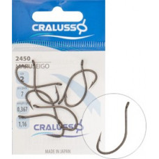 Cralusso HOOK CRALUSSO MARUSEIGO PTFE COAT, GRAY, (12 pcs/pack), SIZE 14