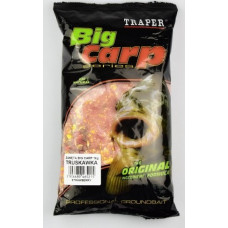 Traper корм для рыб:Big Carp zemeņu 1kg