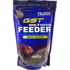 Traper Method Feeder GST barība zivīm 750 gr melna.