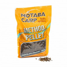 Motaba CARP METHOD PELLET CHOCO ORANGE 3MM