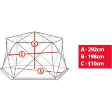 Atemi Tent IGLOO LUXURY XXL Atemi