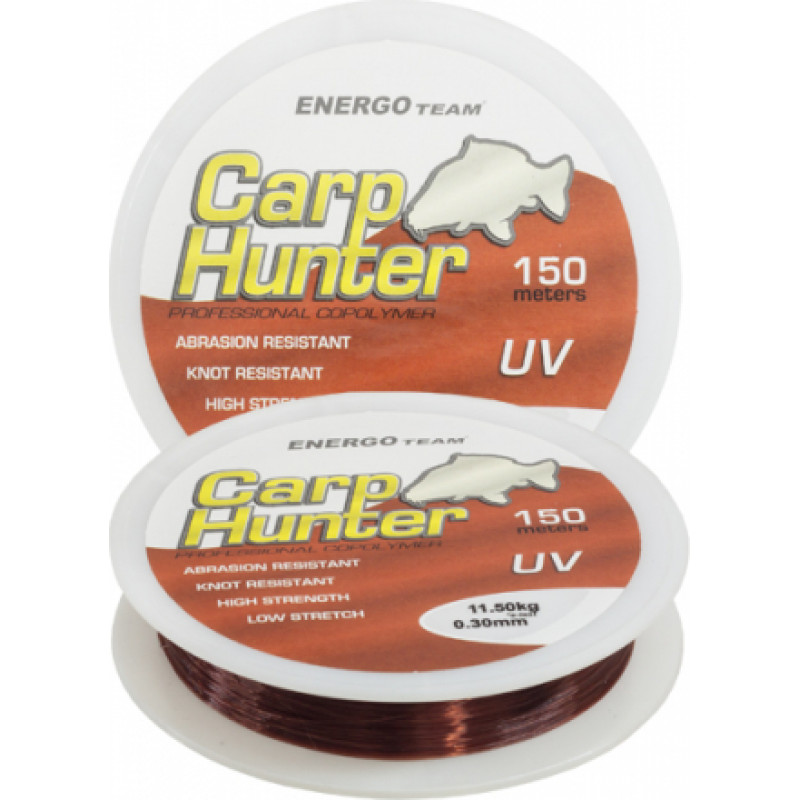 Carp Hunter LINE CARP HUNTER UV, BRONZE, 150M, 0,25MM