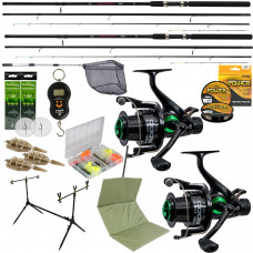 Carp Expert SMART FEEDER DOUBLE ROD 360 SET W/ RODPOD