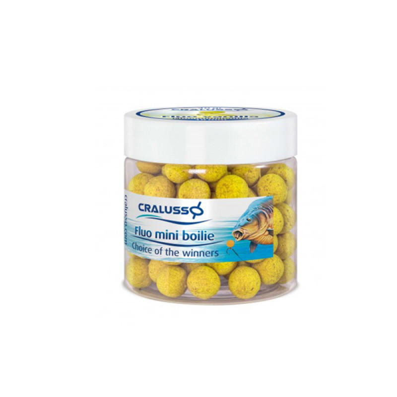 Cralusso FLUO PINEAPPLE MINI BOILIE 40 GR 10 MM