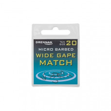 Drennan HOOK DRENNAN WIDE GAPE MATCH MICROBARBED