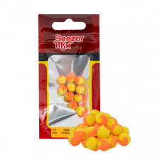 Benzar Mix INSTANT MINI POPUP 7MM 2 COLOR YELLOW-RED, STRAWBERRY-HONEY