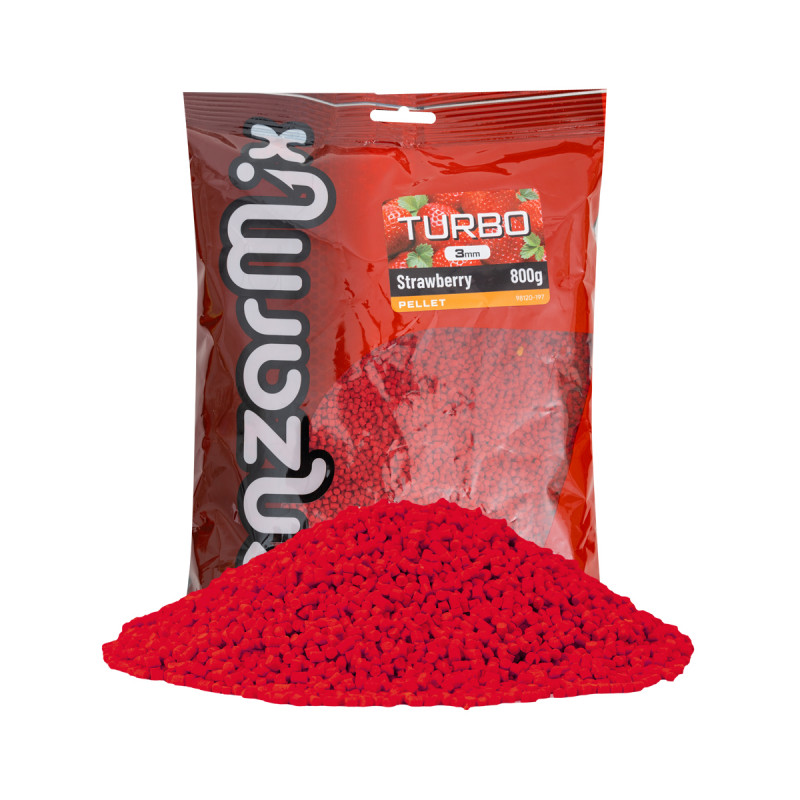 Benzar Mix BENZAR TURBO PELLET STRAWBERRY 3 MM